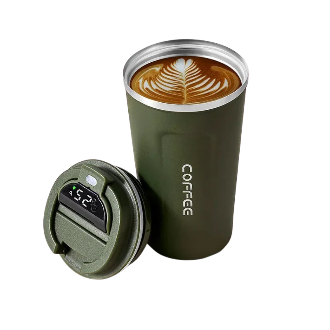 Thermos Coffee Mug Green