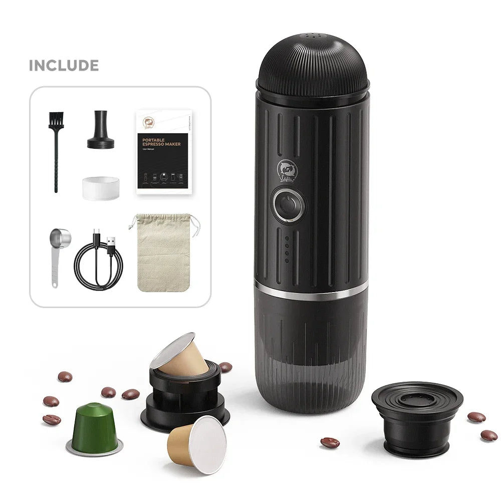 Portable Coffee Machine Deep Black